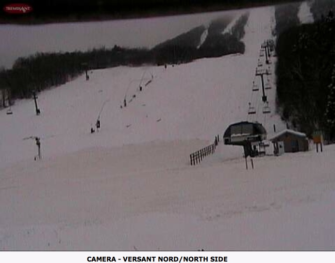 Web Cam Snap Shot Courtesy of Tremblant.ca