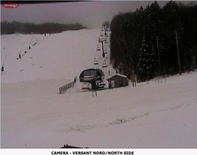 Web Cam Snap Shot Courtesy of Tremblant.ca