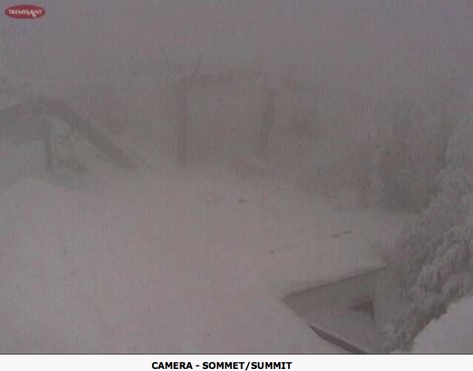 web cam snap shot Courtesy of Tremblant.ca