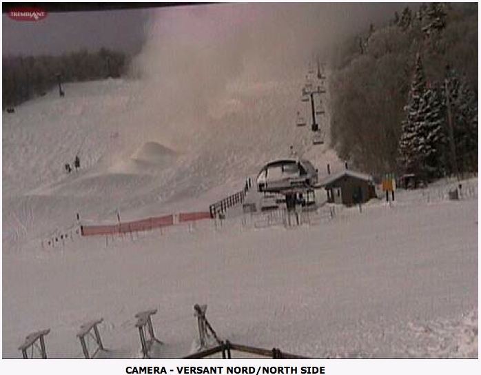 Web Cam Snap Shot Courtesy of Tremblant.ca