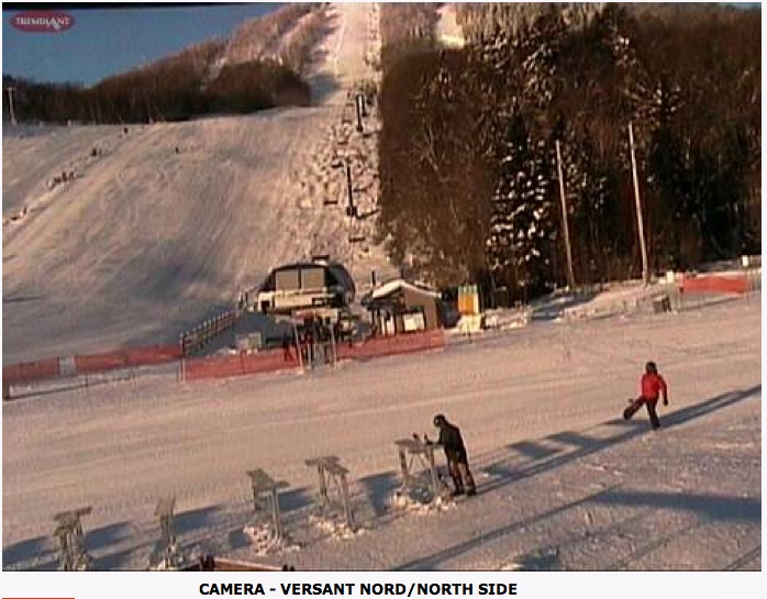 Web Cam Snap Shot Courtesy of Tremblant.ca