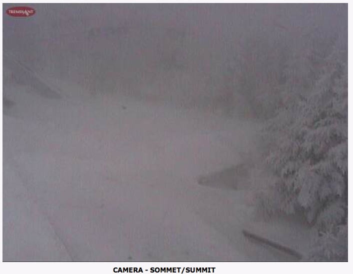 Web Cam Snap Shot Courtesy of Tremblant.ca