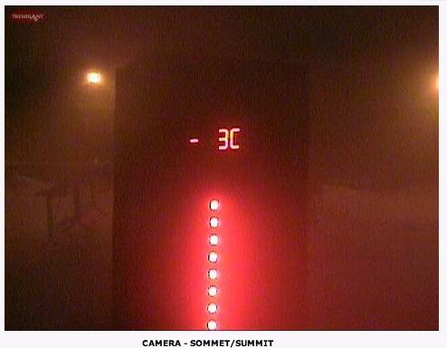 Web Cam Snap Shot Courtesy of Tremblant.ca