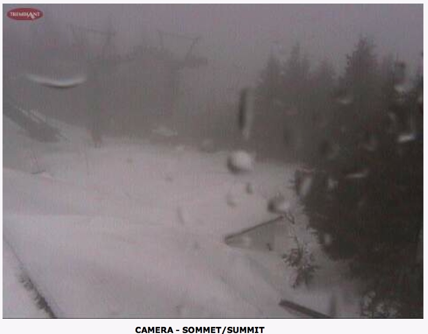 Web Cam Snap Shot Courtesy of Tremblant.ca
