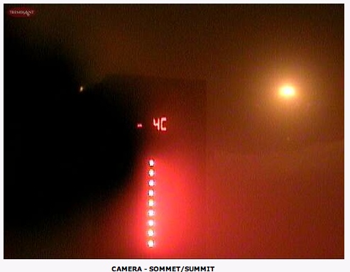 Web Cam Snap Shot Courtesy of Tremblant.ca