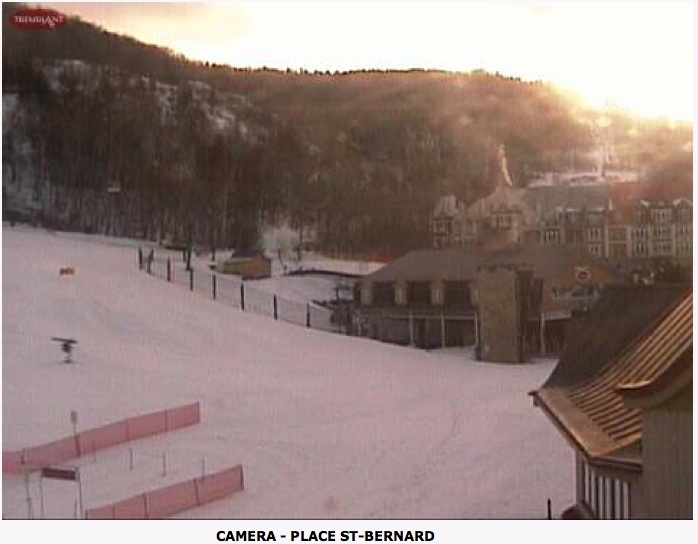 Web Cam Snap Shot Courtesy of Tremblant.ca