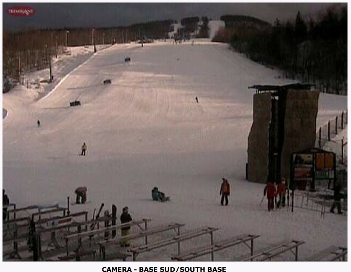 Web Cam Snap Shot Courtesy of Tremblant.ca