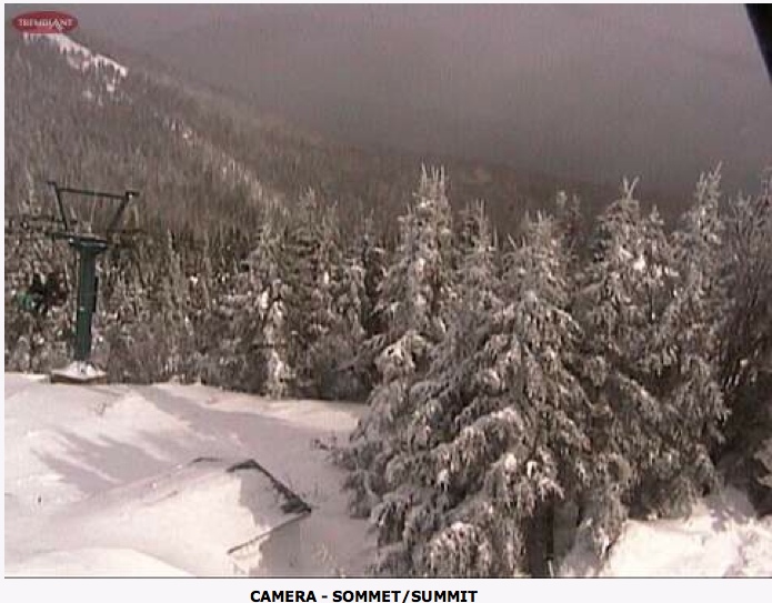 Web Cam Snap Shot Courtesy of Tremblant.ca