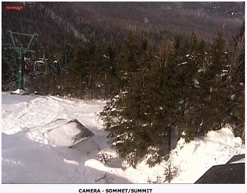 Web Cam Snap Shot Courtesy of Tremblant.ca