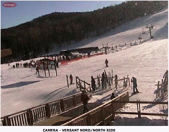Web Cam Snap Shot Courtesy of Tremblant.ca