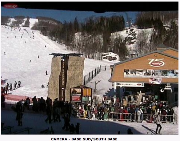 Web Cam Snap Shot Courtesy of Tremblant.ca