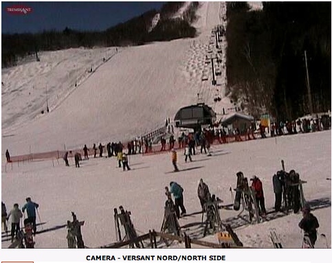 Web Cam Snap Shot Courtesy of Tremblant.ca