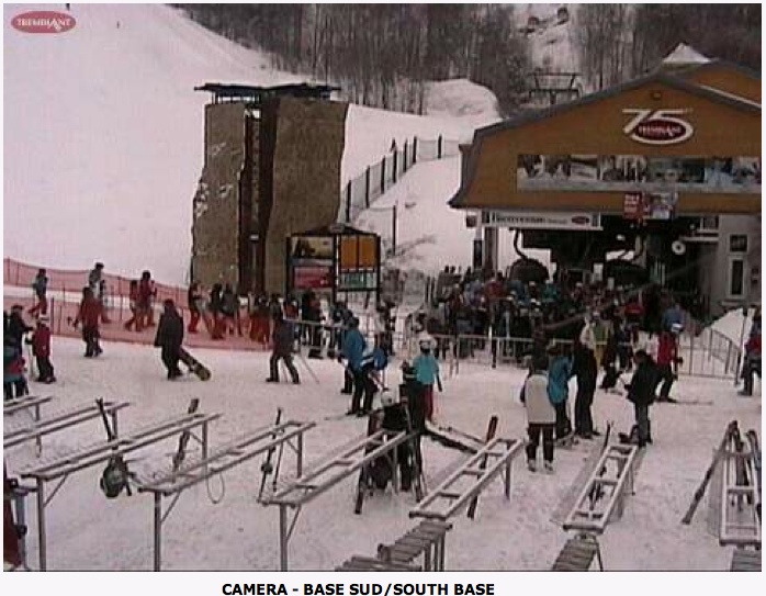 Web Cam Snap Shot Courtesy of Tremblant.ca