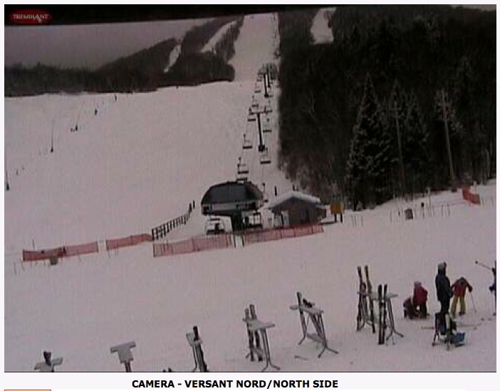 Web Cam Snap Shot Courtesy of Tremblant.ca