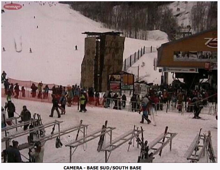 Web Cam Snap Shot Courtesy of Tremblant.ca