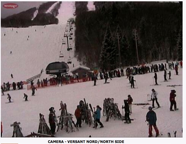 Web Cam Snap Shot Courtesy of Tremblant.ca