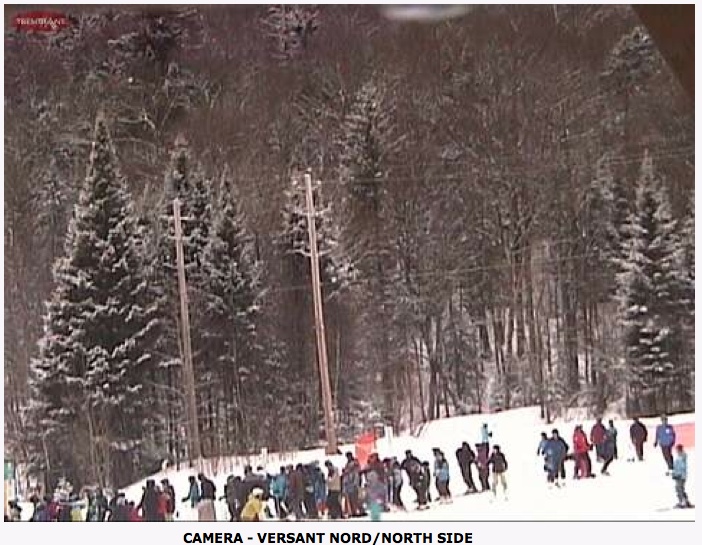 Web Cam Snap Shot Courtesy of Tremblant.ca