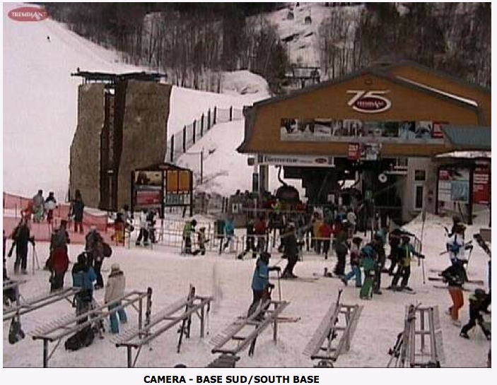 Web Cam Snap Shot Courtesy of Tremblant.ca