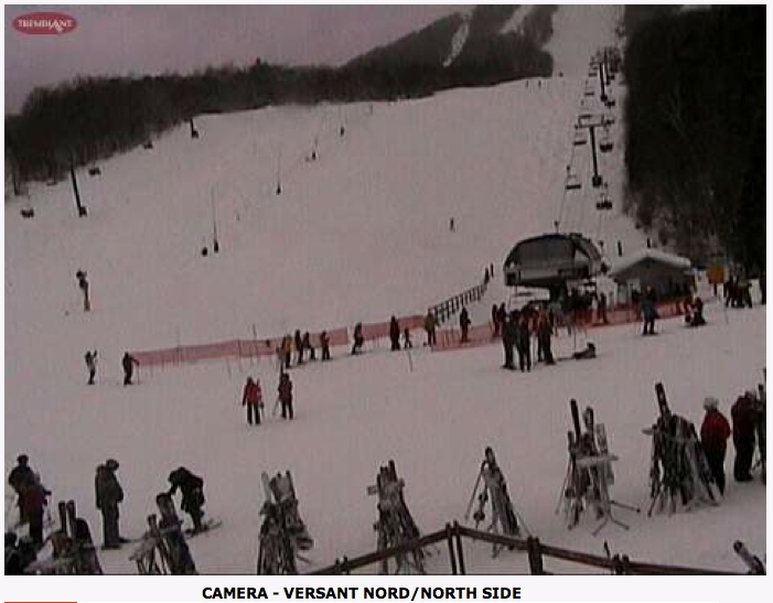Web Cam Snap Shot Courtesy of Tremblant.ca