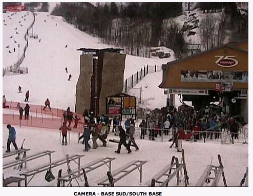 Web Cam Snap Shot Courtesy of Tremblant.ca