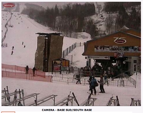 Web Cam Snap Shot Courtesy of Tremblant.ca