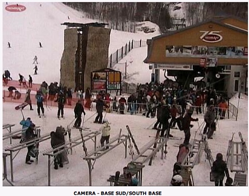 Web Cam Snap Shot Courtesy of Tremblant.ca