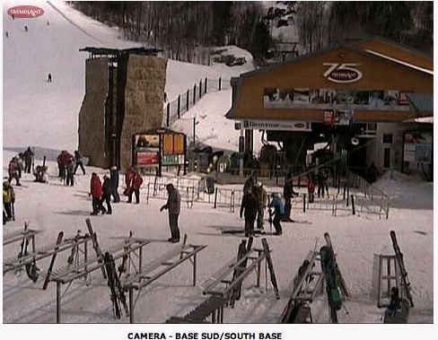 Web Cam Snap Shot Courtesy of Tremblant.ca