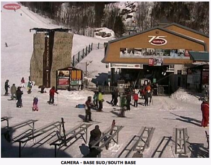 Web Cam Snap Shot Courtesy of Tremblant.ca