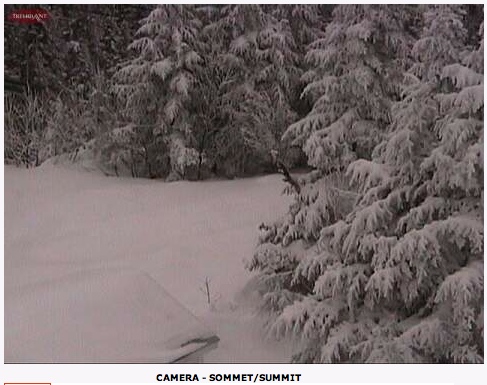 Web Cam Snap Shot Courtesy of Tremblant.ca