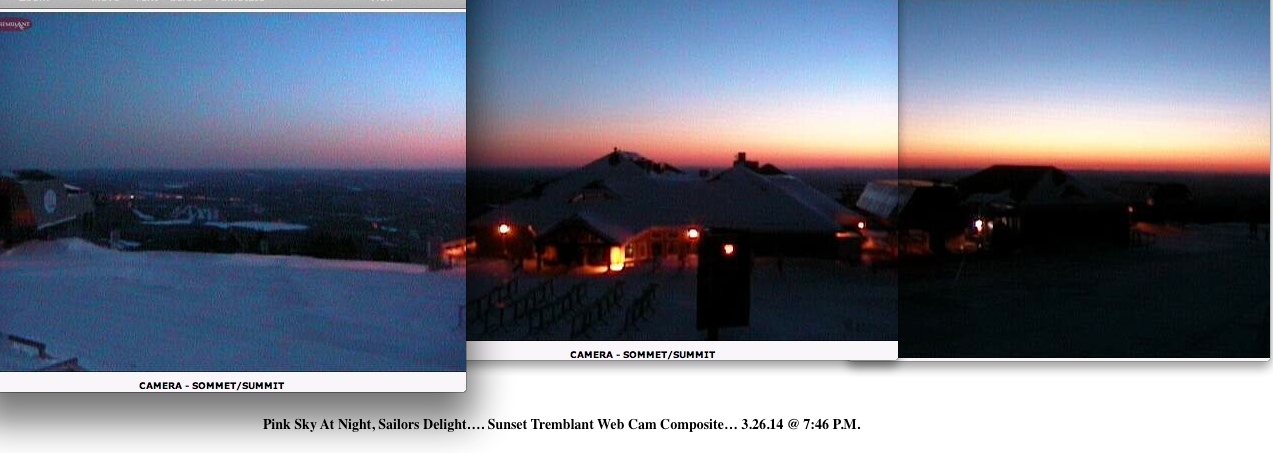 3.26.14.Sunset.Tremblant.Web.Cam.Composite.7.46.P.M., Courtesy of Tremblant.ca