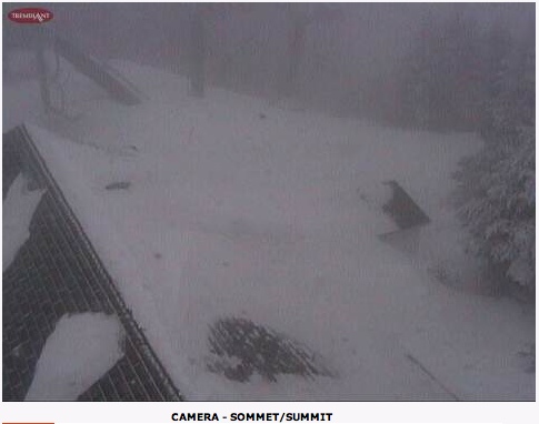 Web Cam Snap Shot Courtesy of Tremblant.ca