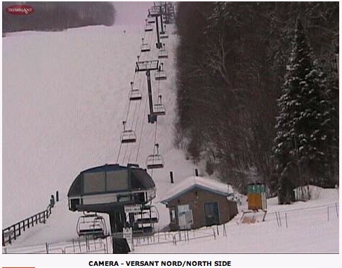 Web Cam Snap Shot Courtesy of Tremblant.ca