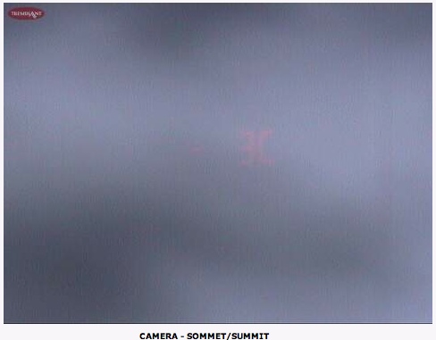 Web Cam Snap Shot Courtesy of Tremblant.ca