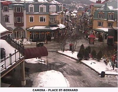 Web Cam Snap Shot Courtesy of Tremblant.ca
