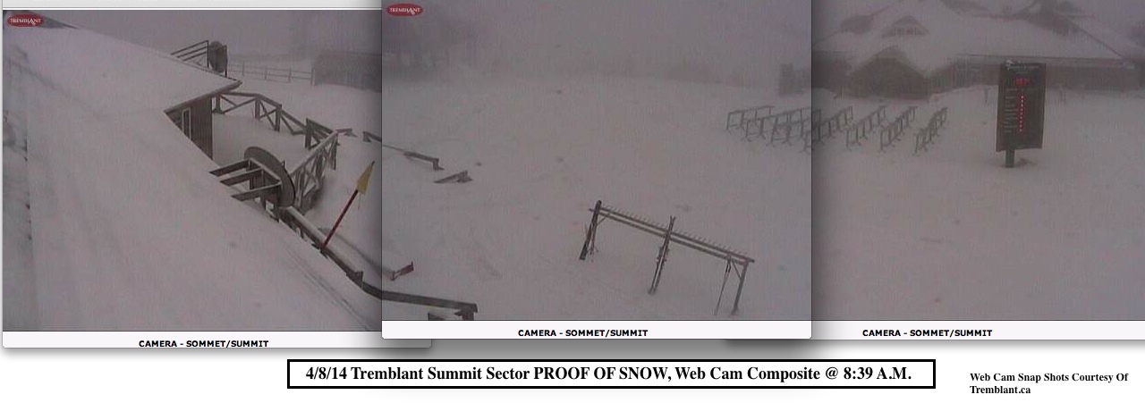 Web Cam Snap Shots Courtesy of Tremblant.ca