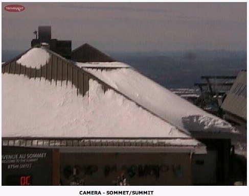 Web Cam Snap Shot Courtesy of Tremblant.ca