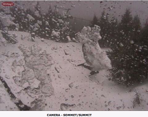 Web Cam Snap Shot Courtesy of Tremblant.ca