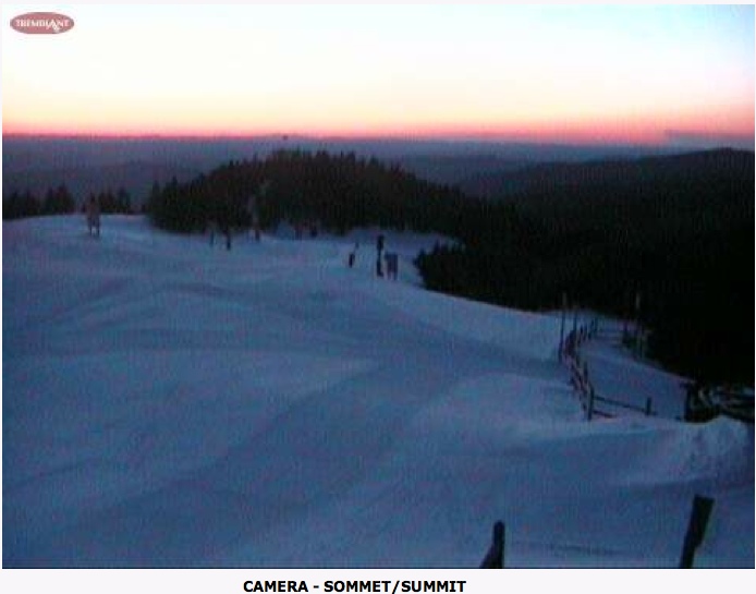 Web Cam Snap Shot Courtesy of Tremblant.ca