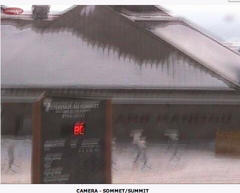 Web Cam Snap Shot Courtesy of Tremblant.ca