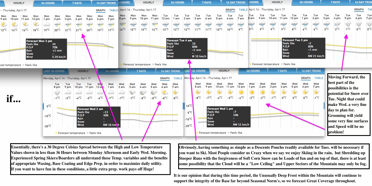 Screenshots Courtesy of The Weather Network.
