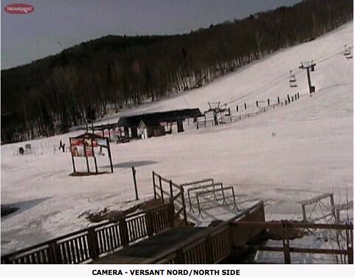 Web Cam Snap Shot Courtesy of Tremblant.ca