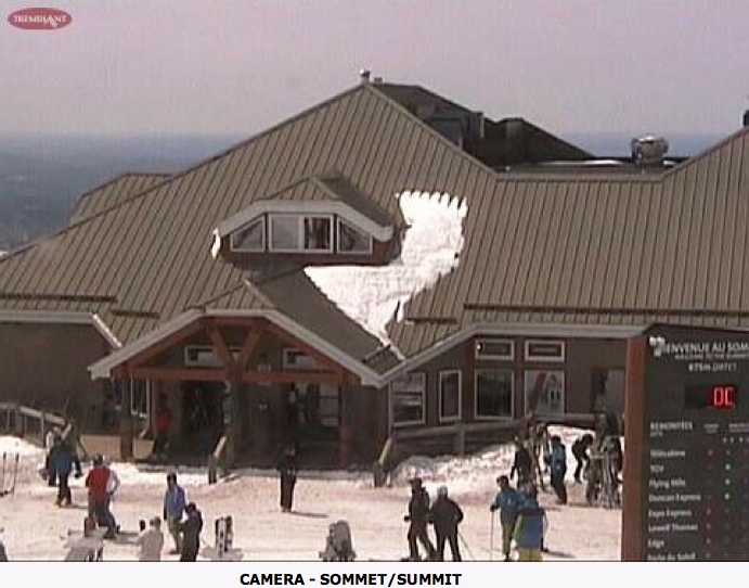 Web Cam Snap Shot Courtesy of Tremblant.ca