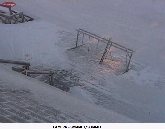 Web Cam Snap Shot Courtesy of Tremblant.ca
