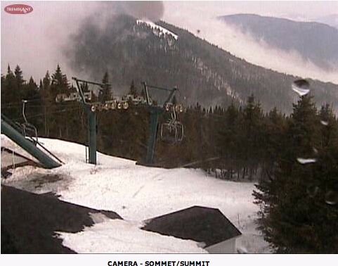 Web Cam Snap Shot Courtesy of Tremblant.ca