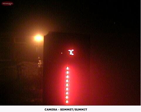 Web Cam Snap Shot Courtesy of Tremblant.ca