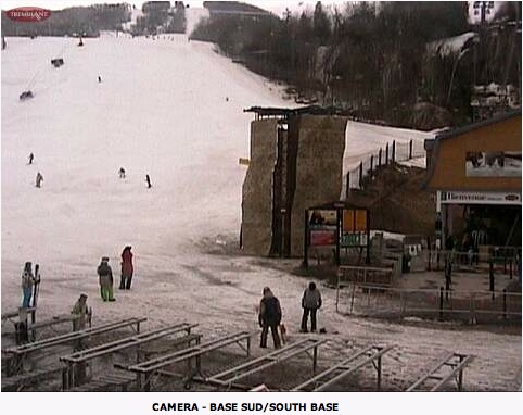 Web Cam Snap Shot Courtesy of Tremblant.ca