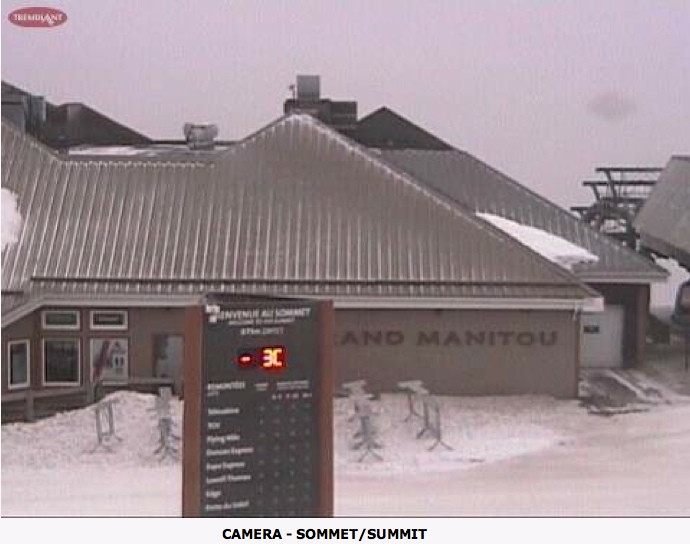 Web Cam Snap Shots Courtesy of Tremblant.ca