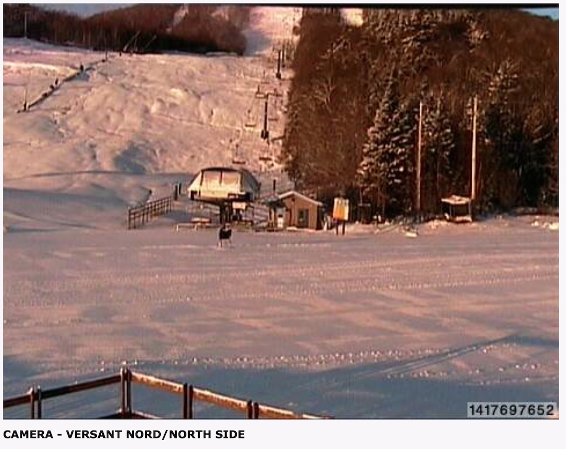 Web Cam Snap Shot Courtesy of Tremblant.ca