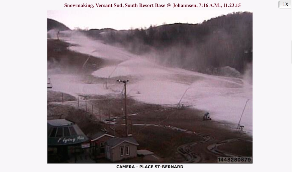 Web Cam Snap Shots Courtesy of Tremblant.ca