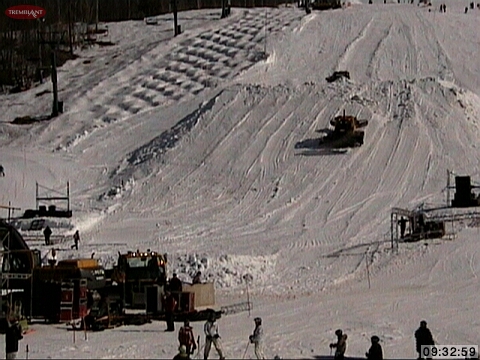 Kickers, Grandstand, Stage etc., etc. all under construction